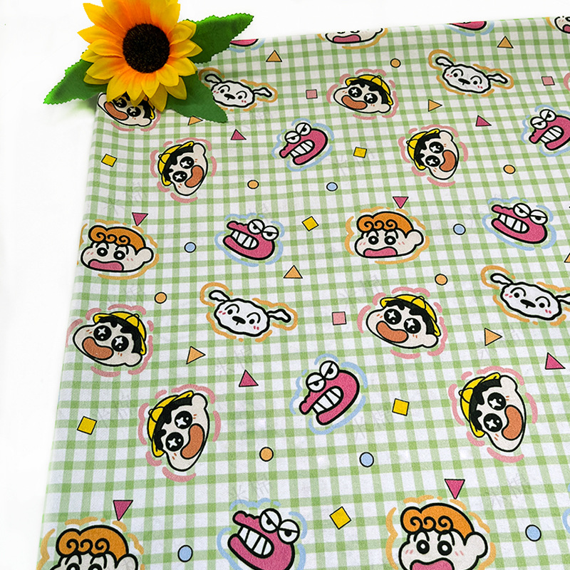 Xiaoxin 32-count twill fine sail, cotton brushed fabric, bags, jackets, vests, handmade DIY fabrics