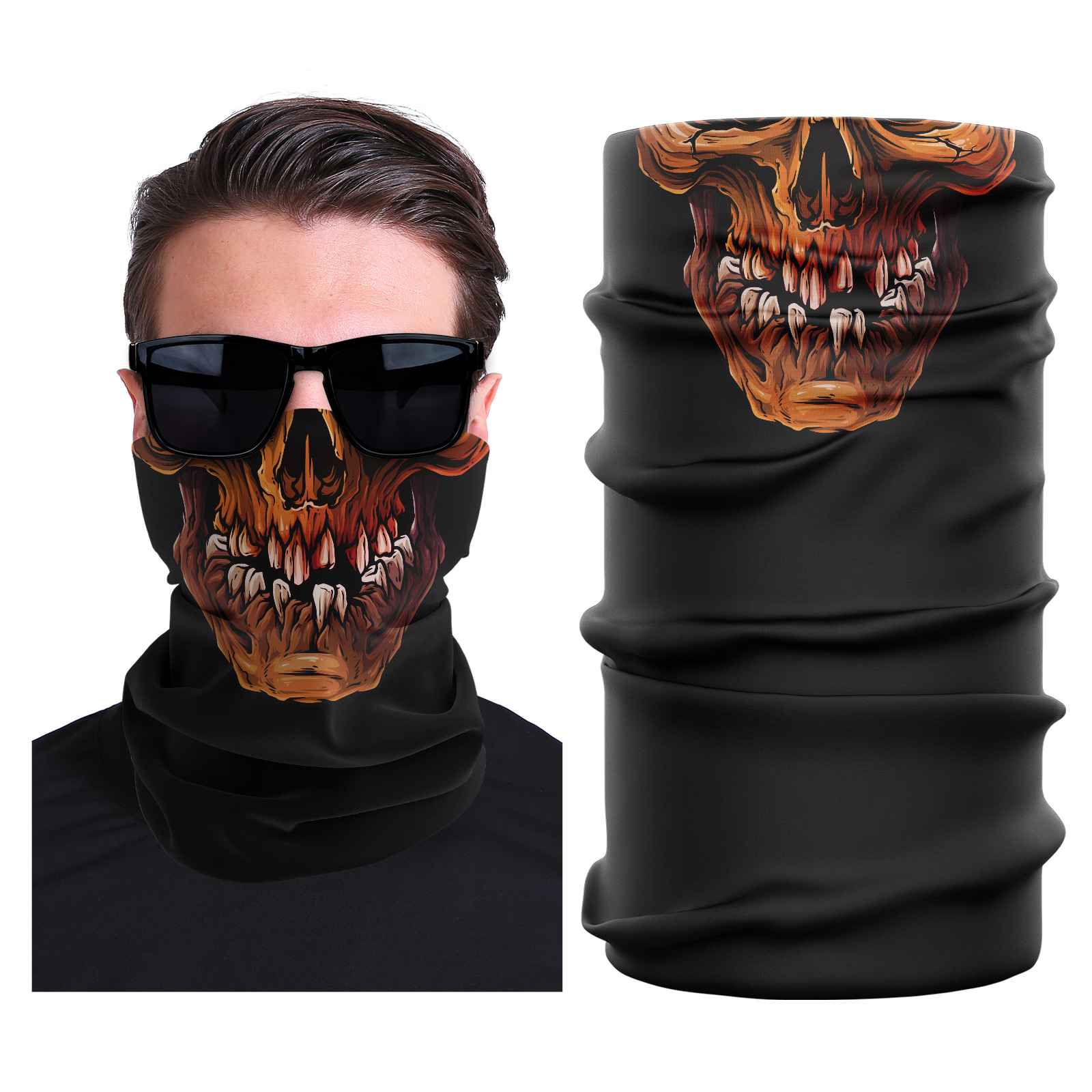 Picture of Xunhui magic scarf outdoor scarf mountaineering riding scarf high elastic seamless Ice Silk face towel cross-border bandana