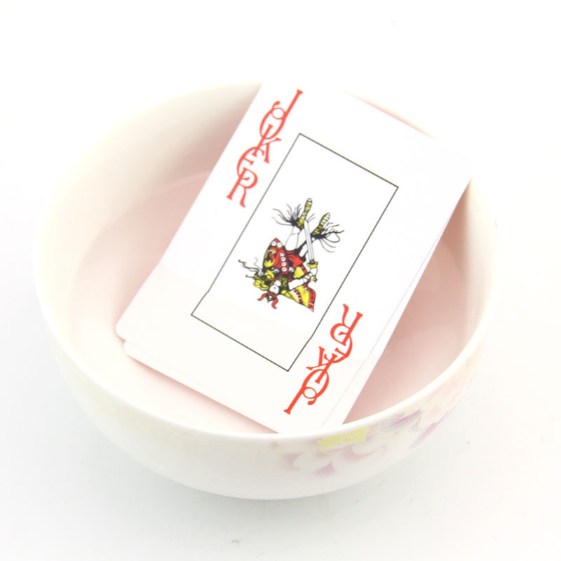 Picture of PVC plastic wide card playing cards frosted Texas big character Poker Big corner size table game Foreign trade stall supermarket wholesale