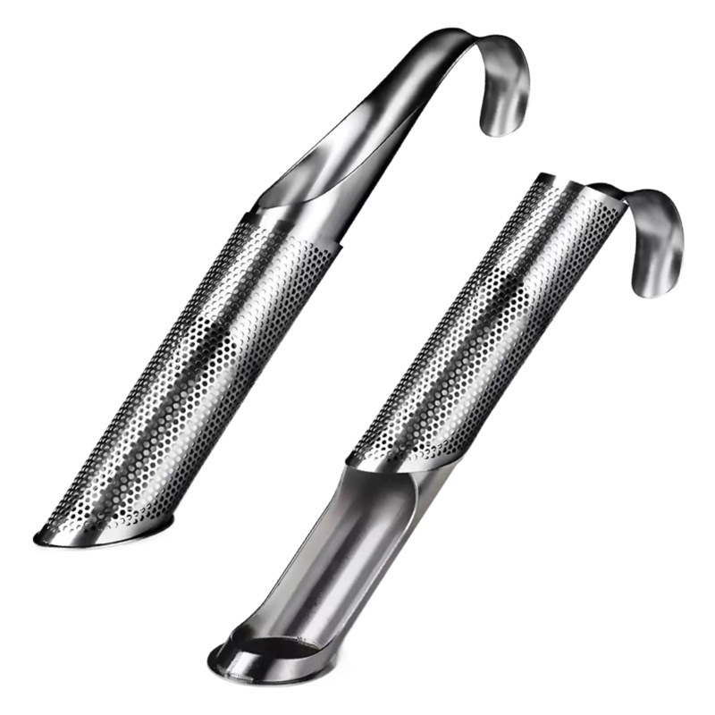 Cross-border 304 stainless steel tea leaky tea maker hanging pipe handle tea strainer tea strainer tea set Accessories Wholesale