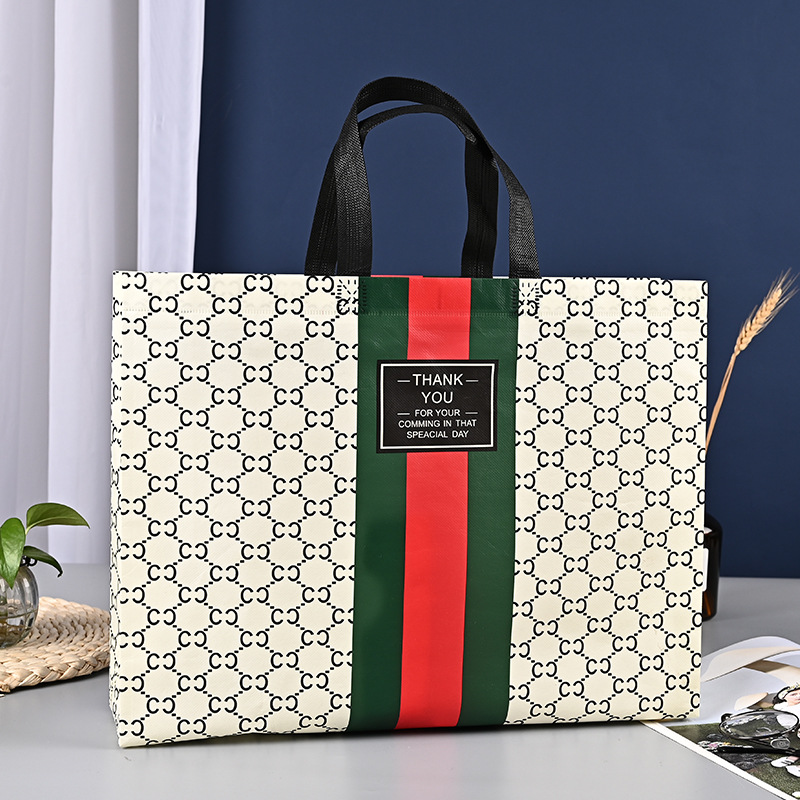 Fashion clothing store promotional handbag film handbag clothing store down jacket shoes shop shopping bag