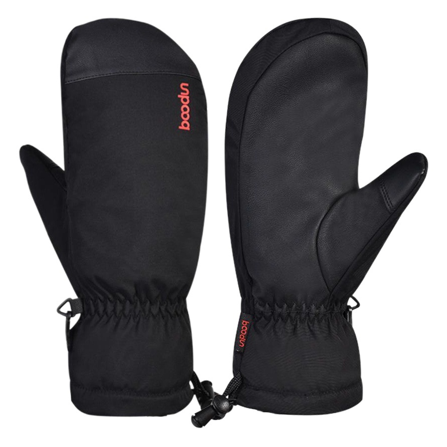 Burton's New Touch-Screen Finger-Covered Ski Gloves, Winter Outdoor Cold-Resistant Locking Mouth, Warm and Anti-Slip Snow Gloves