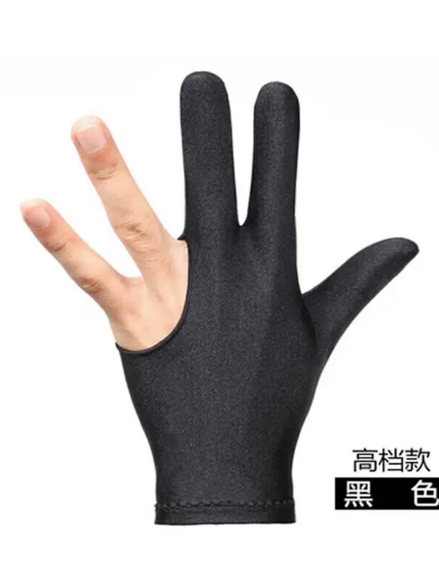 Picture of Billiards Gloves Billiard Room Professional Breathable Thin High-end Men's and Women's Left and Right Hand Three-finger Gloves Yo-Yo Gloves