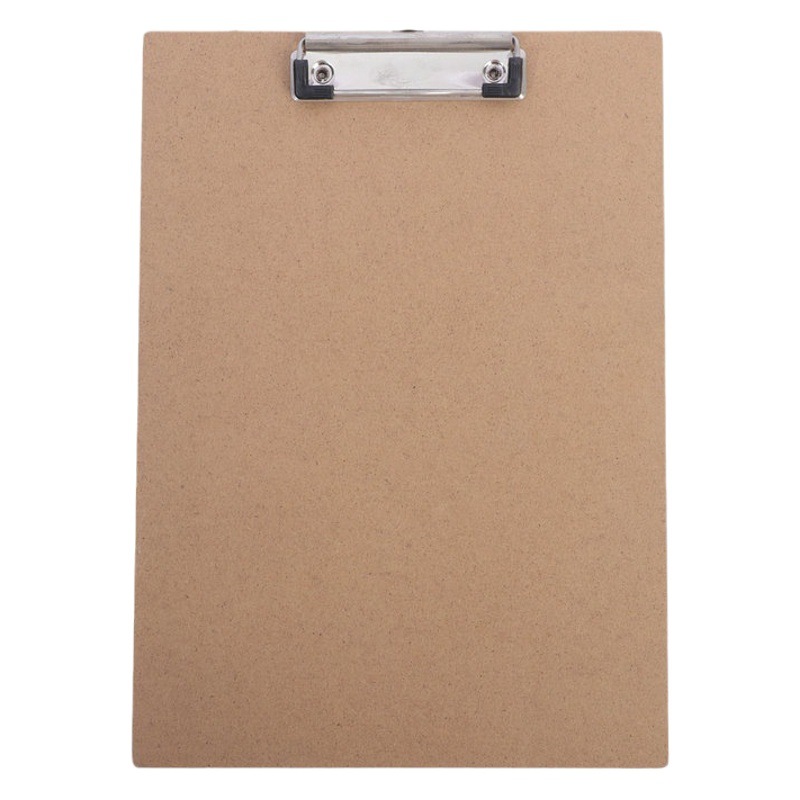 A4 Wooden Writing Board Clip Multi-Specification File Plywood Outdoor Sketching Meeting Record Portable Board Clip Writing Pad