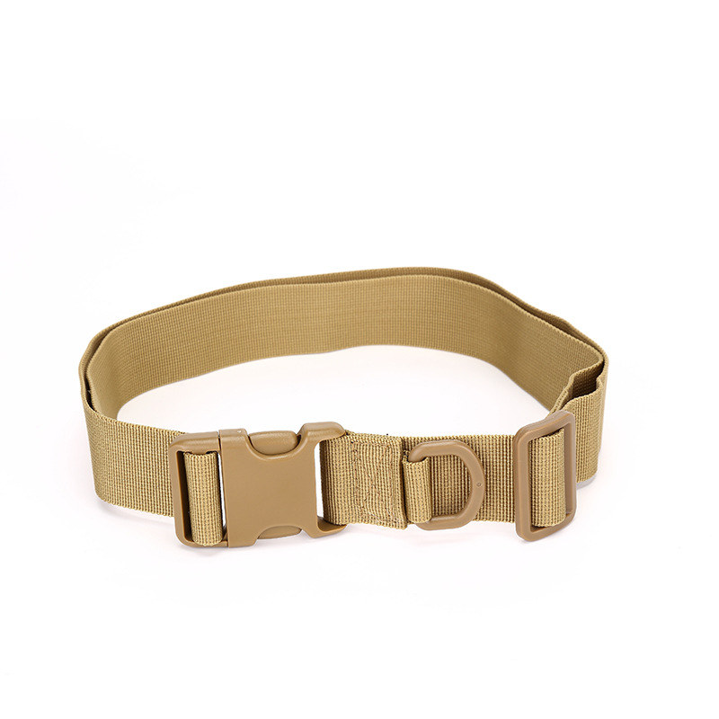 Picture of One Second Open Tactical Belt Men's Outdoor Sports Belt Mountaineering Nylon Plastic Buckle Canvas Belt