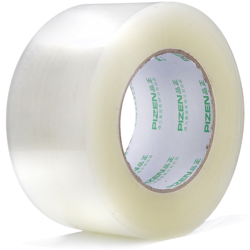 Deli pinzheng 30933 sealing tape 60mm * 200y * 45um(6 rolls/tube) (General transparent)
