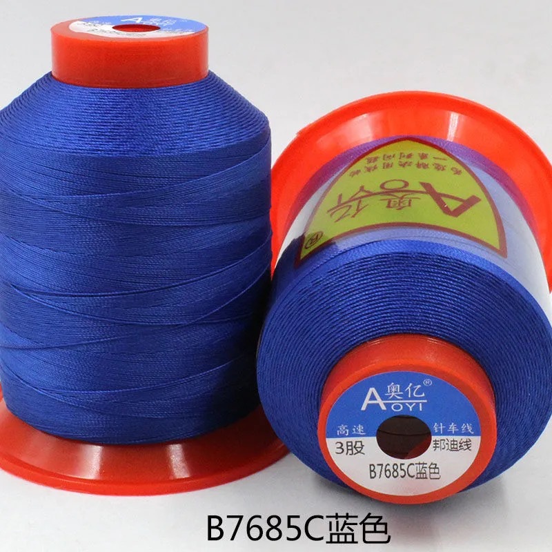 Picture of Oyi 3 strands of Bondi thread braided thread leather hand stitching non-scattered strand sewing machine thread shuttle thread embroidery