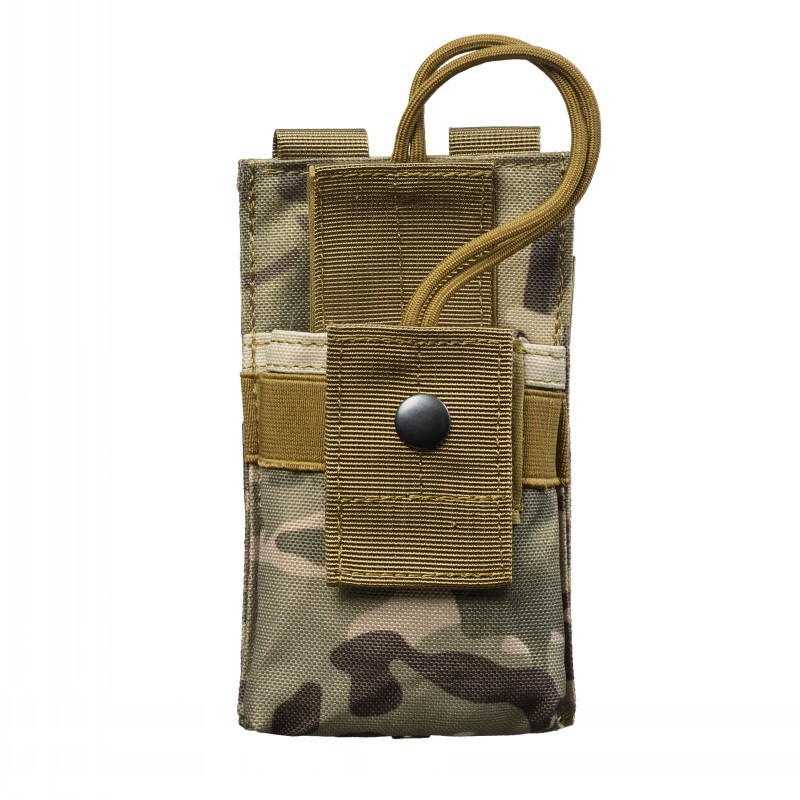 Picture of Multifunctional Molle Walkie-Talkie Bag, Outdoor Sports Edc Tool Bag, Camouflage Waist Bag Accessory Bag