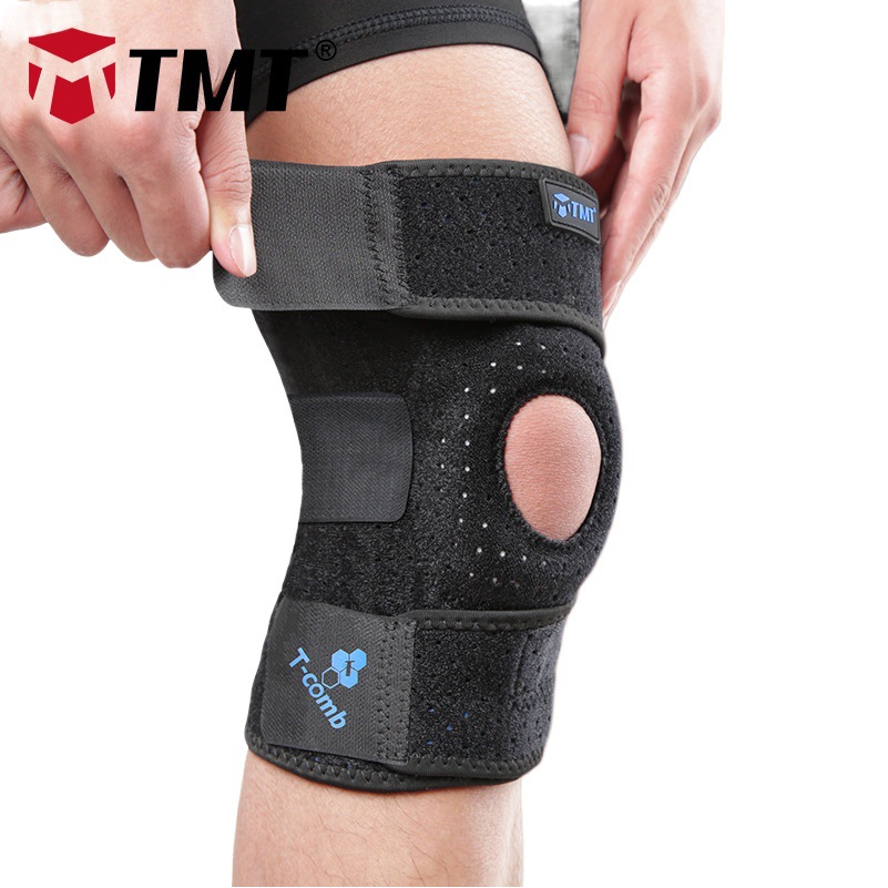 Tmt Sports Knee Pads for Outdoor Basketball, Running, Hiking, Mountaineering, Fitness, Cycling Training, Support, Comfort, Breathability, Non-Slip