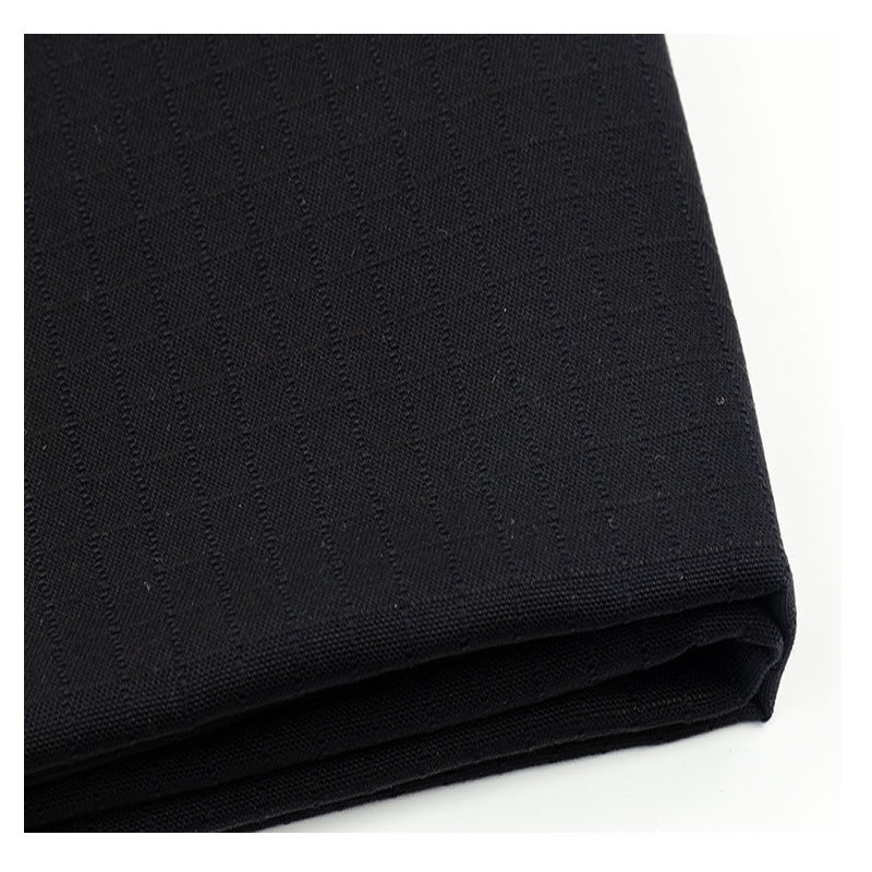 Picture of Factory supply CVC Tian Zi grid thick tooling cloth flame retardant plus three anti-finishing waterproof oil-proof anti-fouling fabric