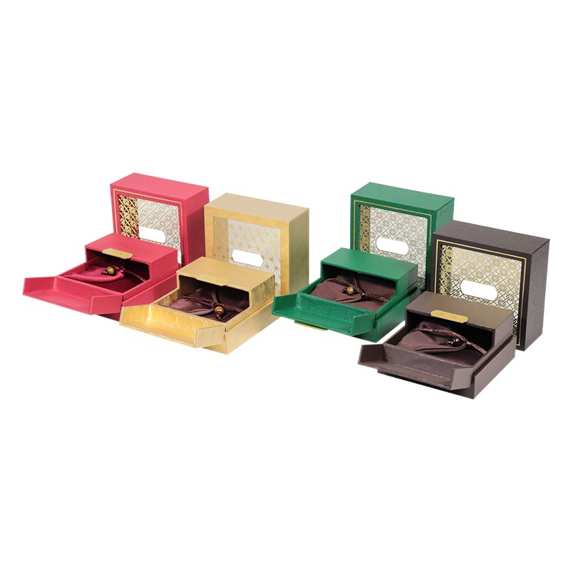 Heritage Series Ancient French Gold Packaging Box Retro Tassel Bracelet Box Bracelet Box Pendant Necklace Jade Jewelry Box