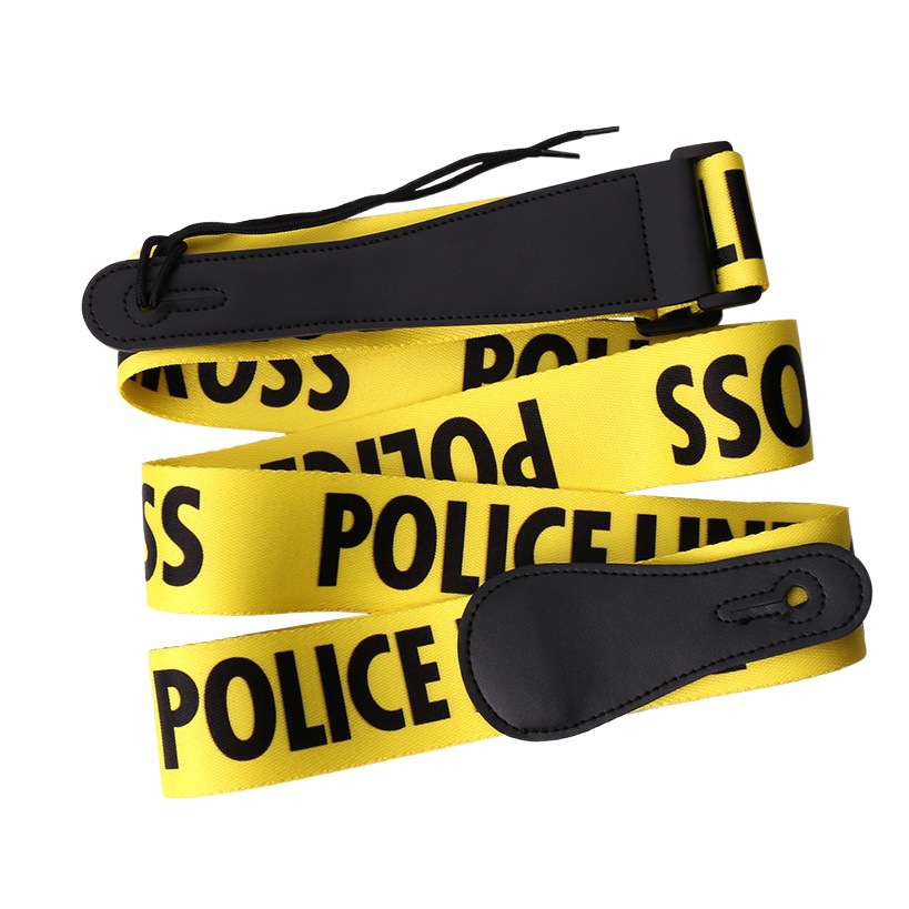 Yellow classic POLINE LINE yellow cordon strap electric wooden guitar strap a variety of optional