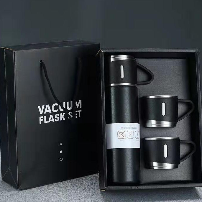 Picture of New gift box suit 304 stainless steel high-end vacuum cup gift bag vacuum cup wholesale business gift Cup