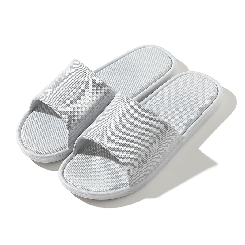 Picture of 2407 Slippers for Men Indoor Couples Home Non-Slip Soft Bottom Bath Bathroom Slippers Women's Summer Slippers