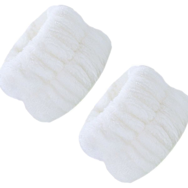 Face Wash Wristband, Water-Absorbing Artifact, Washing Arm Cuffs, Anti-Moisture-Proof Bracelet Sleeves, Sports Wiping Sweat-Absorbing Wristbands