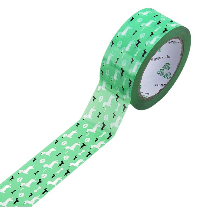 Dachshund cartoon sealing tape cute Net red wind express packaging packaging tape wholesale e-commerce export