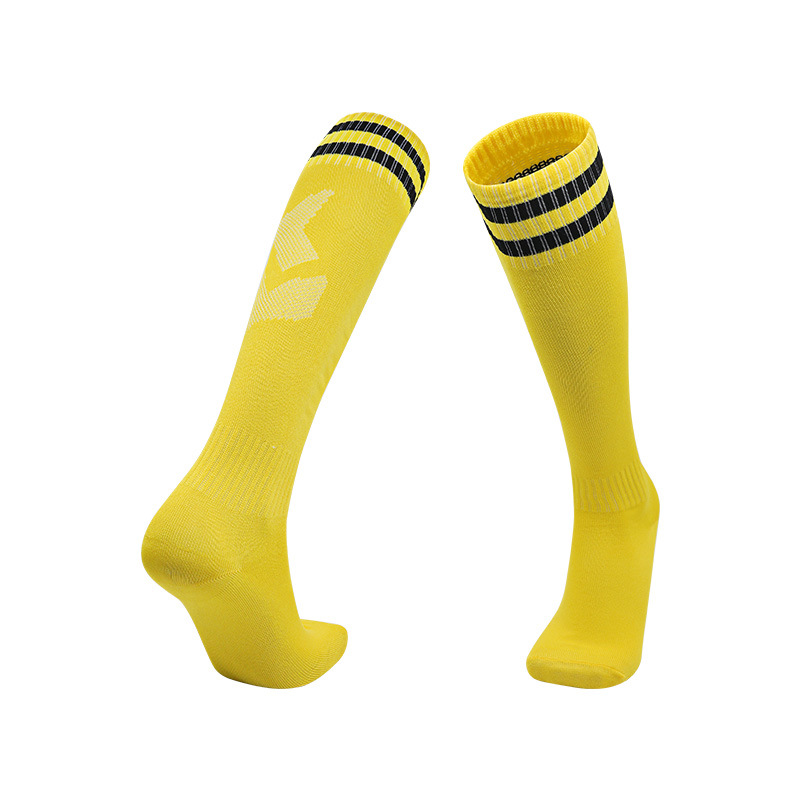 Picture of Autumn and Winter Two-Bar Soccer Socks, Breathable and Sweat-Absorbent, Long Striped Sports Socks, Thin High-Tube Professional Training Socks Wholesale