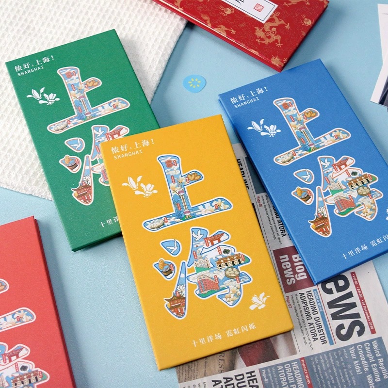 Picture of High-grade three-dimensional folding printed cover hollow by folding custom antique cloth pattern playing customs clearance document book customization
