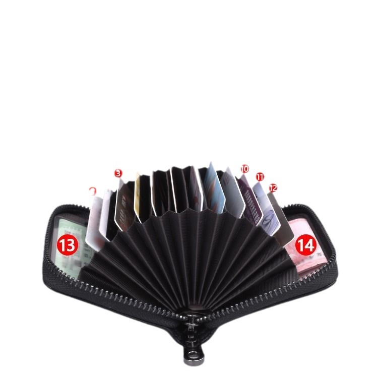 Picture of Organ Card Holder, Credit Card Holder, Anti-Magnetic Card Holder, Multi-Card Slot Card Holder for Women, Driver's License Holder, Bank Card, Bus Card