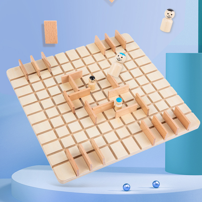 Picture of Step by step camp game chess double battle toy children's educational board game Primary School students multi-person interactive breakthrough