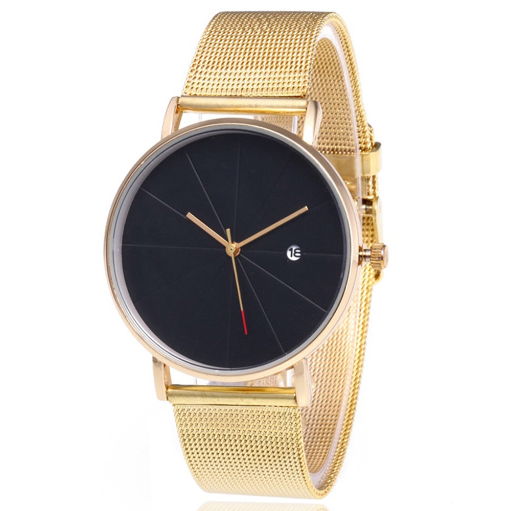 Hot Selling Fashion Mesh Strap Watch Men's Calendar Watch Casual Simple Women's Watch Trendy Men's Quartz Watch Wholesale