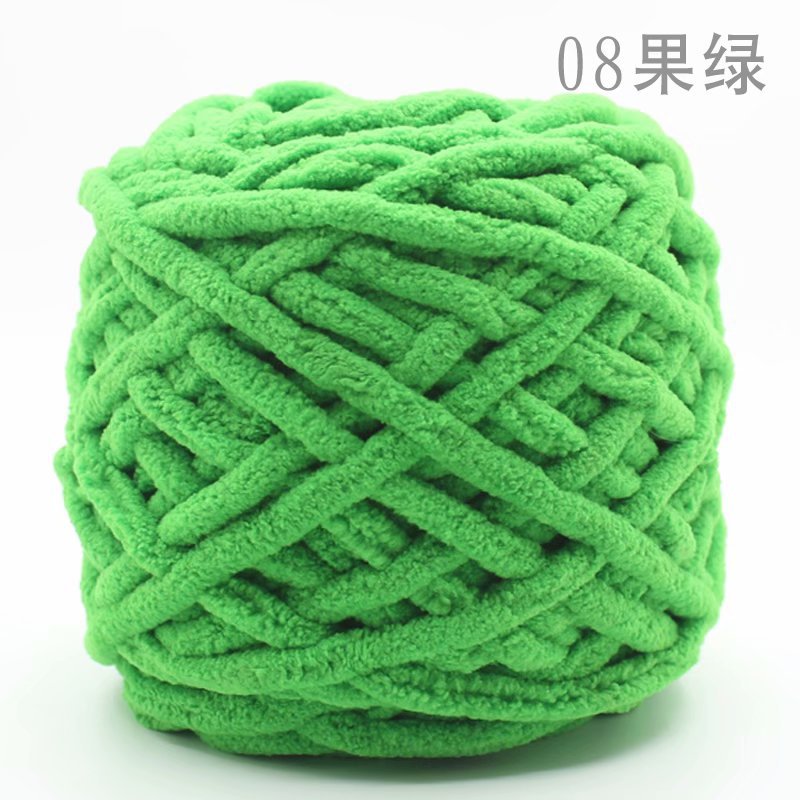 Picture of Ice Strip Yarn Single Strand Ice Strip Yarn Crochet Shoe Yarn Small Ice Strip Handmade Carpet Yarn Thick Yarn Scarf Yarn Ball