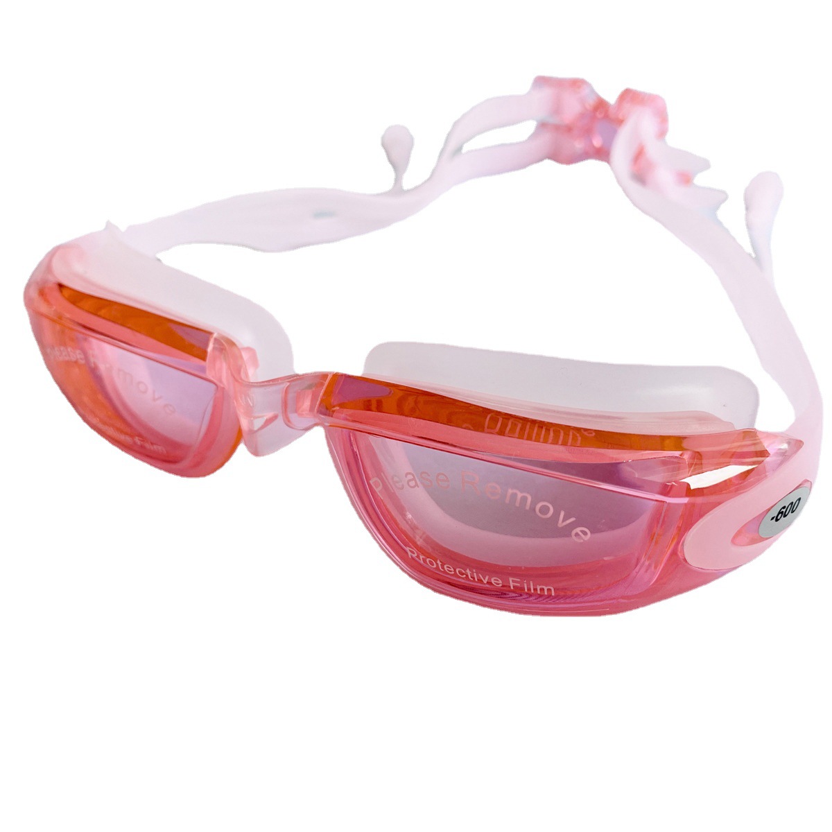 Picture of Myopia swimming goggles HD waterproof anti-fog swimming glasses men and women large frame goggles new goggles with earplugs