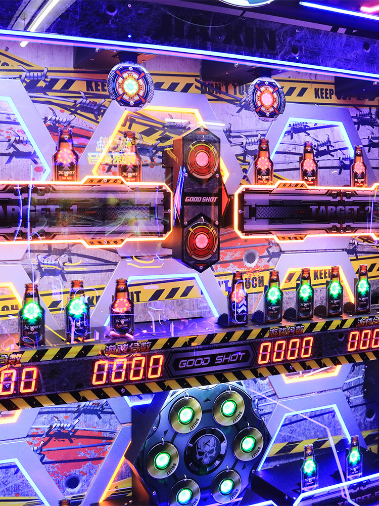 Picture of Four-person peak bolt shooting game console game hall shooting large entertainment machine video game city entertainment game equipment