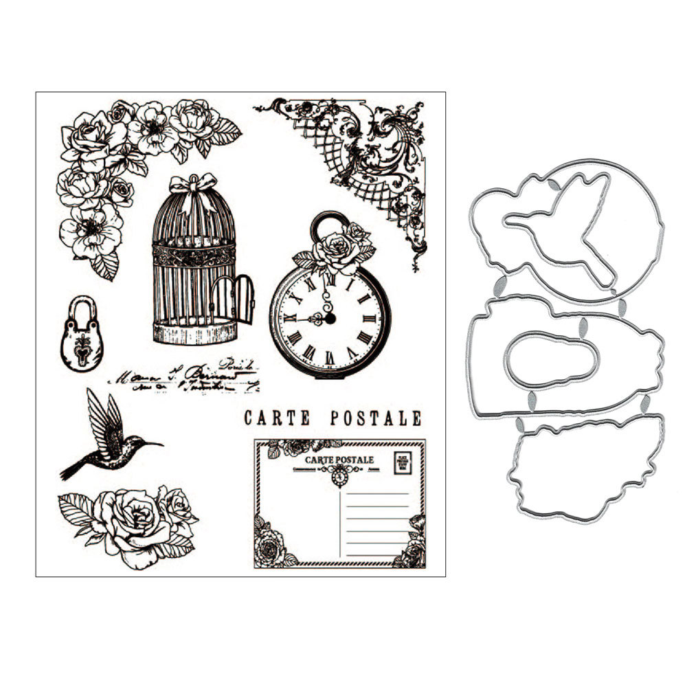 Picture of Transparent seal DIY Journal transparent seal rubber stamp T2000