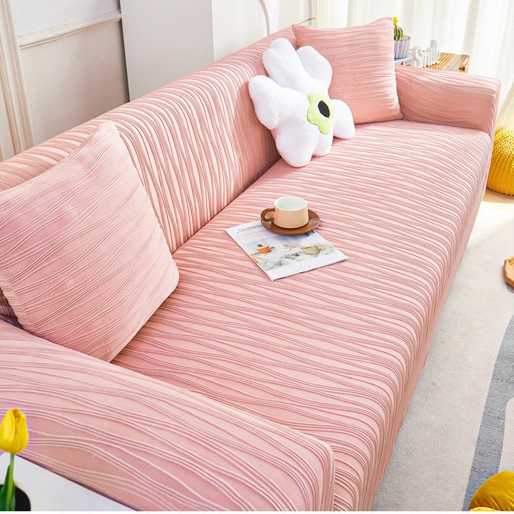 Picture of Carefully Selected New Ice Silk Sofa Cover, All-Inclusive Universal Cover, Universal Summer Elastic Lazy Sofa Cover, Anti-Cat Scratch