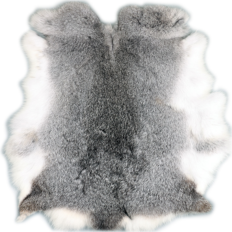 Picture of Extra Large Thick Old Rabbit Skin Rare Color Rabbit Skin Cushion Home Furnishings Decoration with Cooked Rabbit Skin Whole Piece