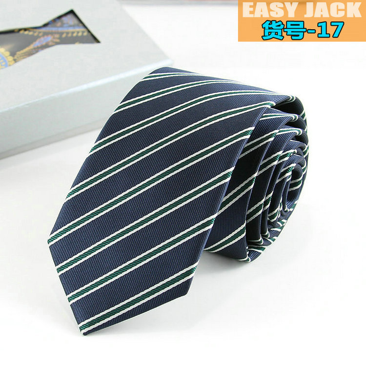 Picture of Men's tie Korean narrow fashion Wedding groom best man casual tie 6cm business professional collar fittest wholesale