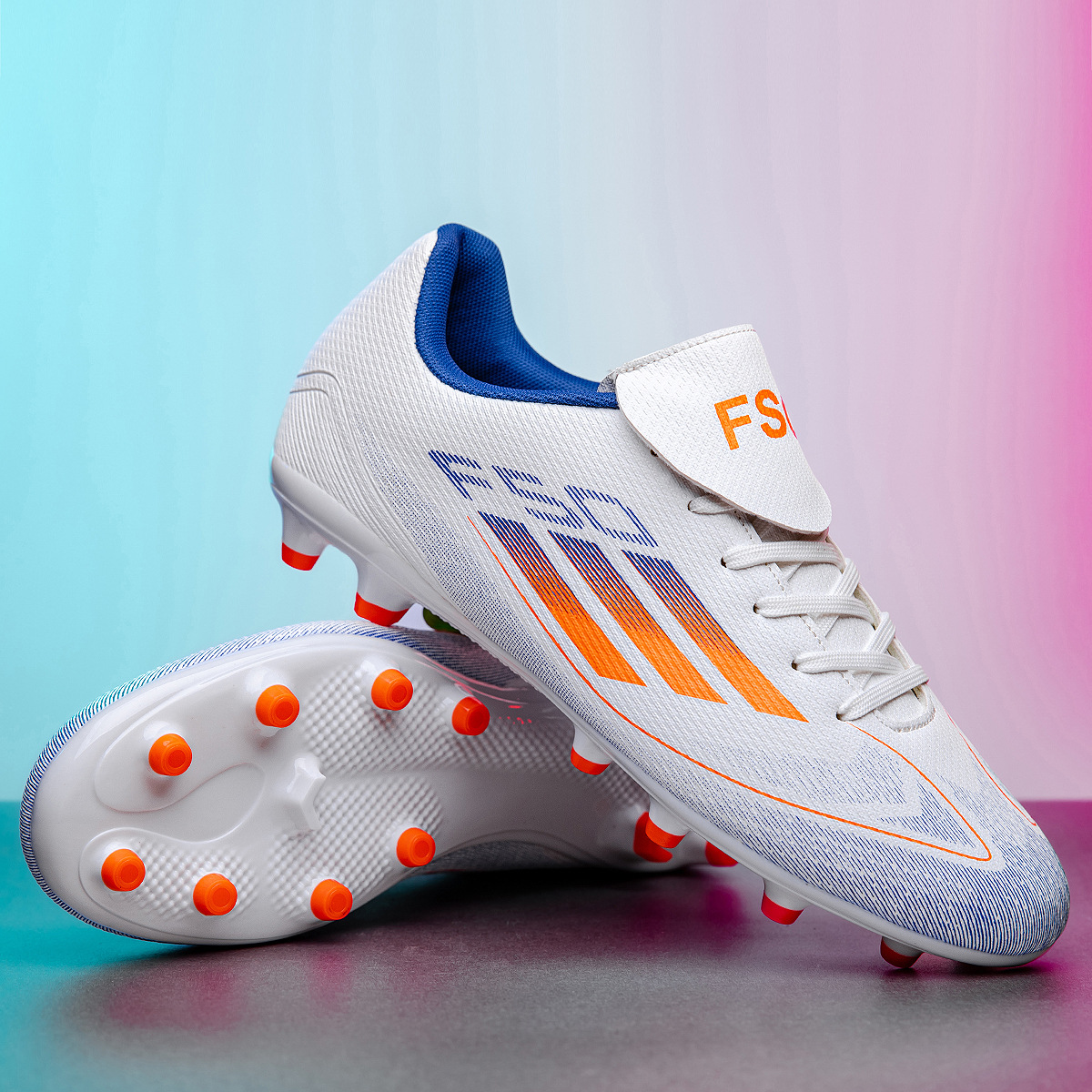 Cross-Border Large Size Xiyin Football Shoes Men's Broken Nails Tf Boys Training Kidsren's Ag Long Nails Adult Student Competition Short Nails