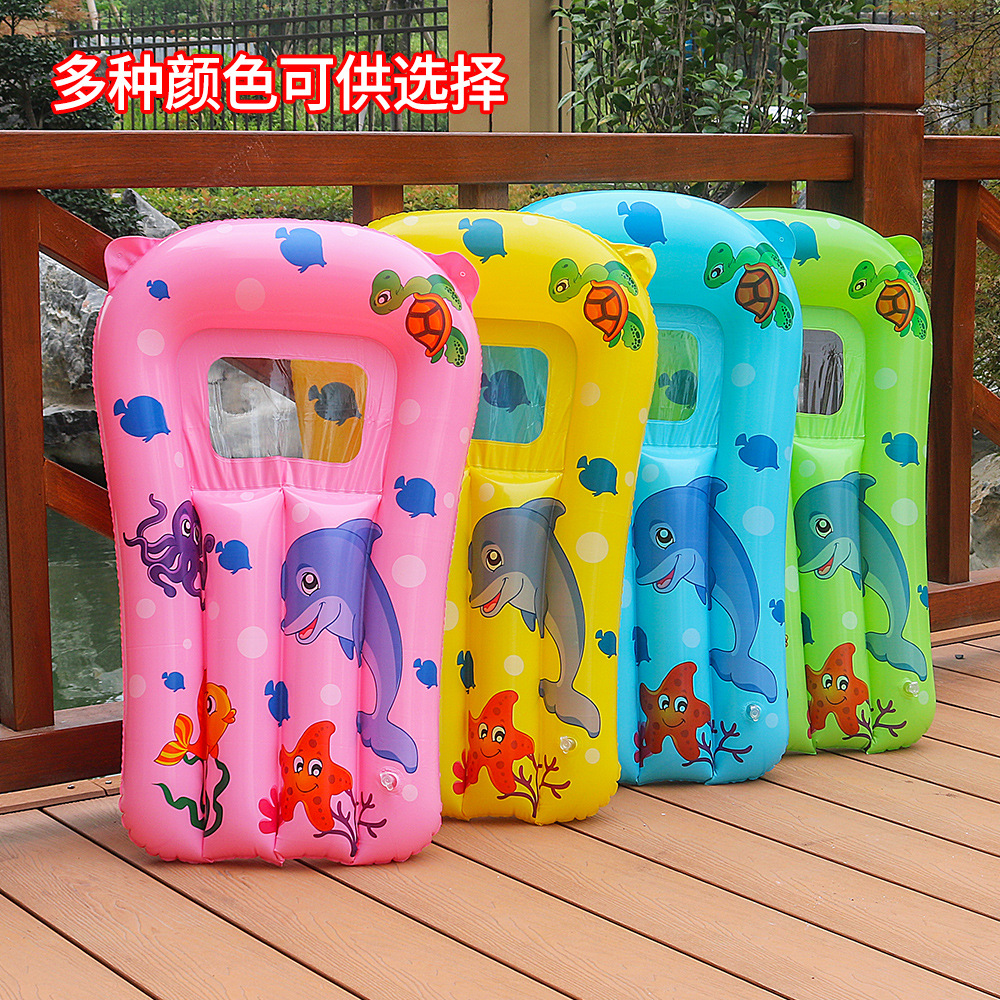 Picture of Cross Border in stock Inflatable Surfboard New Product Children PVC Inflatable Paddle Board Surfing Toys Water Skiing Toys
