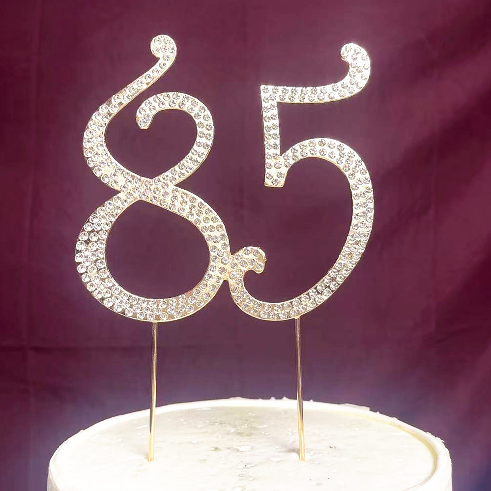 Picture of Wedding cake insert card foreign trade best selling wedding cake accessories large number 50 60 70 90