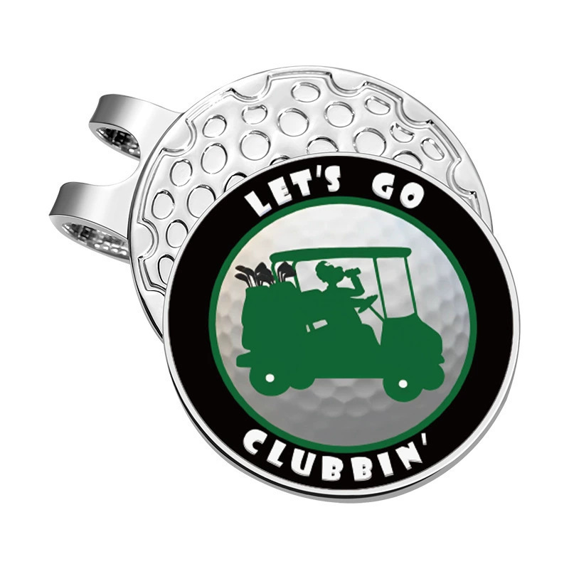 Picture of Golf cap clip magnetic ball mark metal mark cross-border hot sale