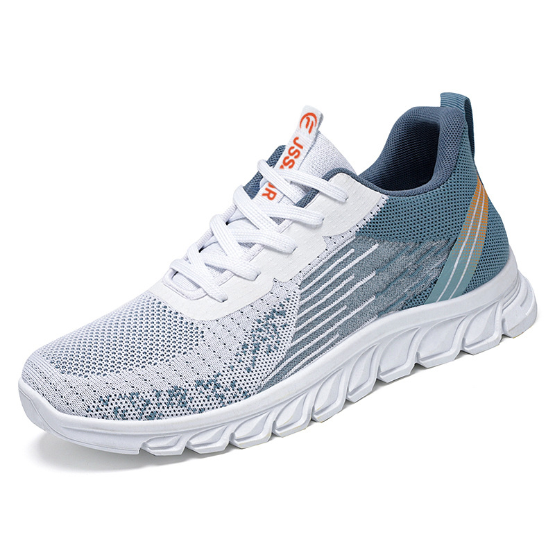 Picture of Sports Shoes for Men 2025 Summer New Export Men's Shoes One-Piece Drop-Shipping Lace-Up Running Shoes Fashion Trendy Shoes for Men
