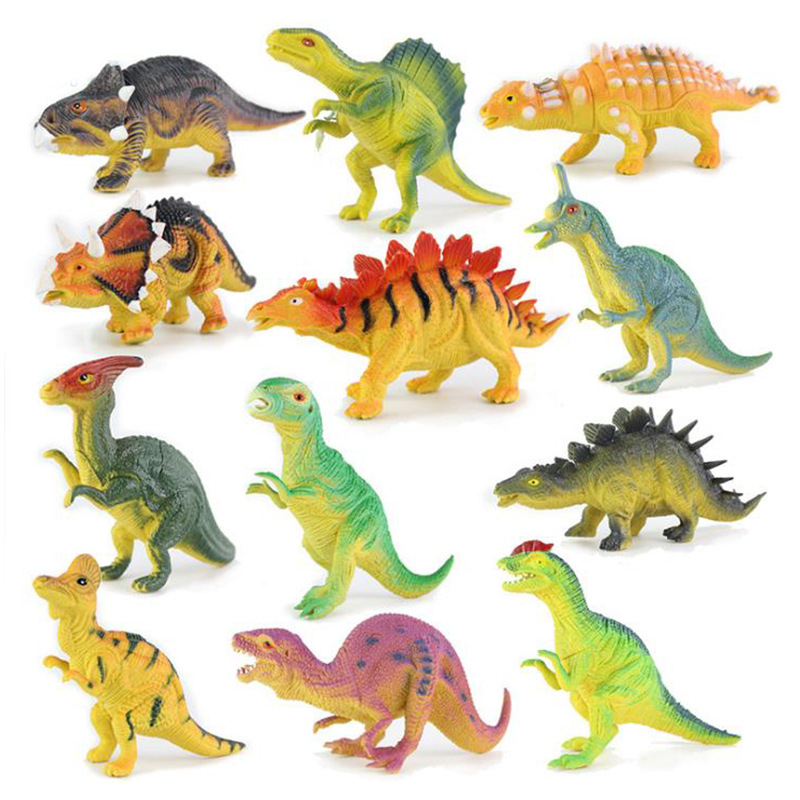 Jurassic Dinosaur suit Simulation Animal Model Dinosaur Toy BB Kneading Dinosaur Children's Toy Night Market Stall