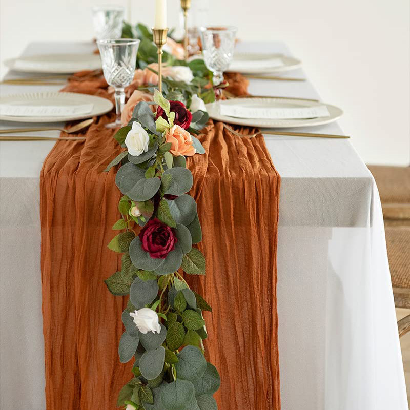 Amazon Fold Cloth Table Runner Wedding Birthday Party Party Cheese Table Runner Bohemian Decorative Fold Table Runner