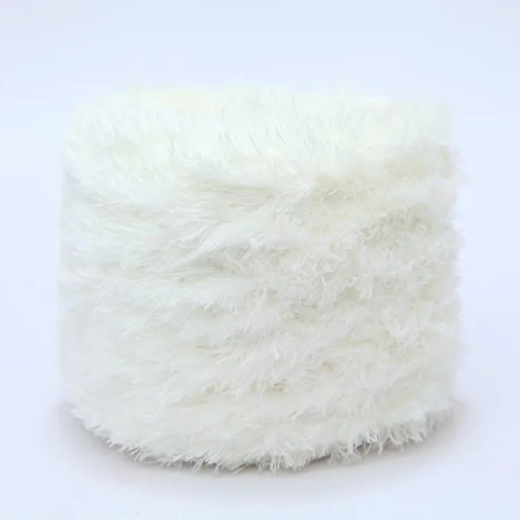 Picture of Crystal Coral Velvet Thick Thread Imitation Fur Scarf Hat Baby Baby Thread Hand-Knitted Wool Ball