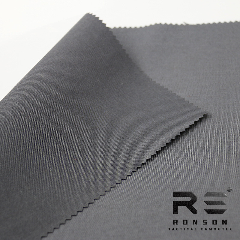 Picture of Rongsheng 500D Polyester Wolf Gray Cordura Waterproof Pu Coated Outdoor Fabric for Bags, Waterproof and Tear-Resistant
