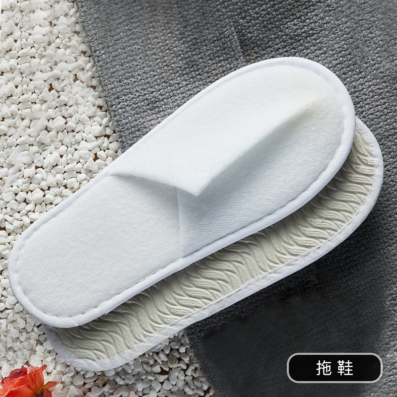 Picture of Simple Hotel Disposable Soft-Bristled Toothbrush Comb Toiletries Travel Toiletry Set Wholesale Soap Slippers