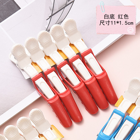 Picture of Multi-functional hair styling clip positioning partition alligator clip long mouth clip crane mouth clip curly hair stylist's choice