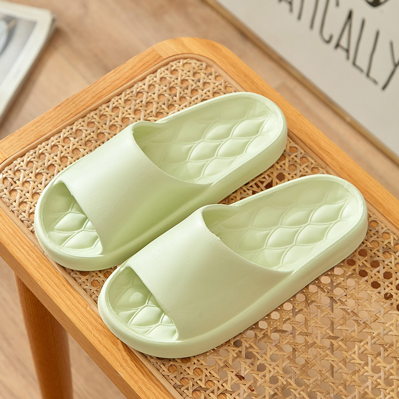 Picture of Slip-on slippers men's summer home bathroom bath non-slip couple home slippers