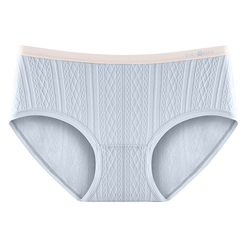 Picture of Underwear cotton women antibacterial waist comfortable breathable foam Macaron panties ladies briefs wholesale