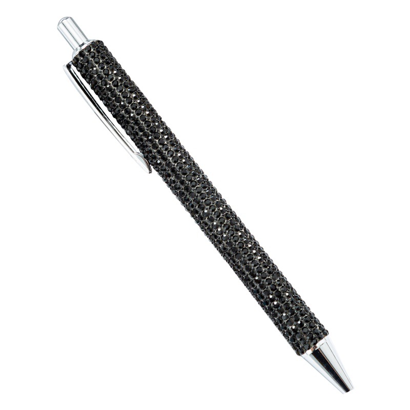 Metal bag drill press pen girl heart Diamond Ball Pen creative student stationery special pen Amazon cross-border