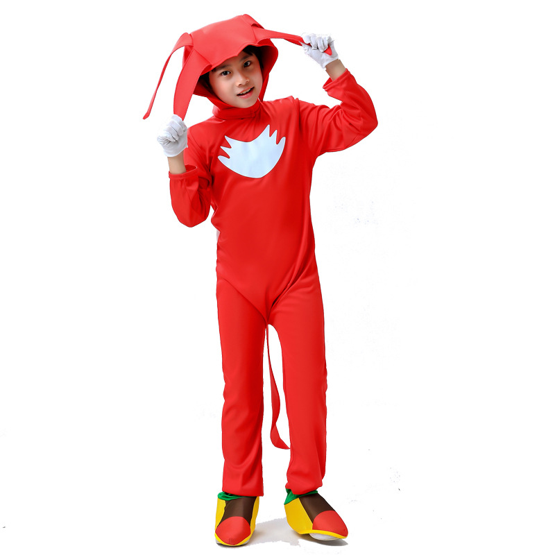 Picture of Halloween Sonic Costume Children's Cosplay Cospla Super Sonic Mouse Costume Hedgehog Sonic Kid Clothes