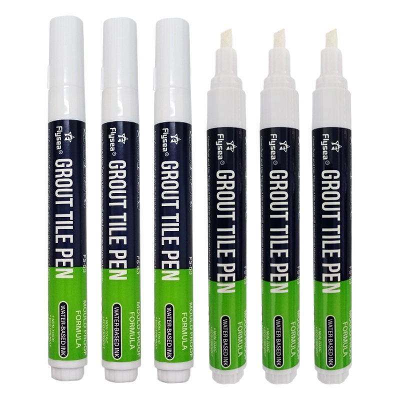 Cross-Border Ceramic Tile Beauty Seam Pen Floor Tile Bathroom Toilet Gap Repair Waterproof and Mildew-Proof Grout Pen Grouting Pen