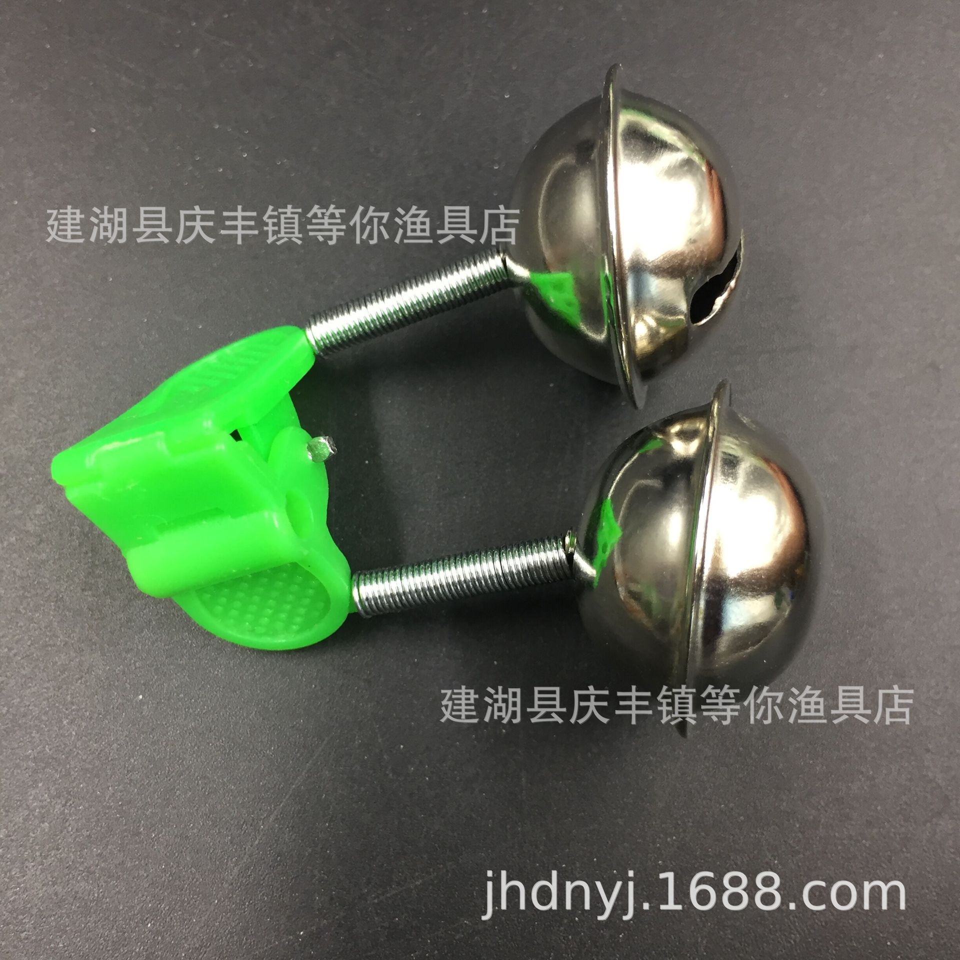 Ordinary Fishing Bell, Sea Pole Bell, Fishing Alarm, Plastic Clip Double Bell, Fishing Gear Accessories