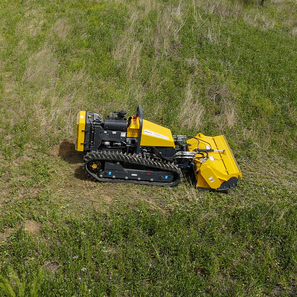 Source Manufacturer Orchard Remote Control Crawler Lawn Mower Large Agricultural Lawn Mower Mountain Orchard Weed Weeder